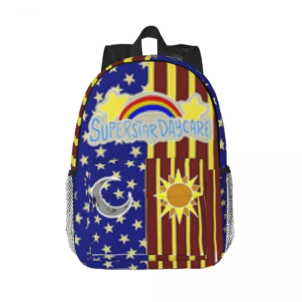 Backpack Printed Lightweight Casual Children's Schoolbag Youth Backpack Anime Cartoon Schoolbag 15inch