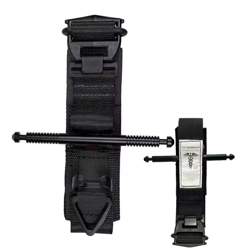 

Single-Hand Tactical Tourniquet for Quick Stop Bleeding Emergency First Aid Outdoor Survival Rescue Gear