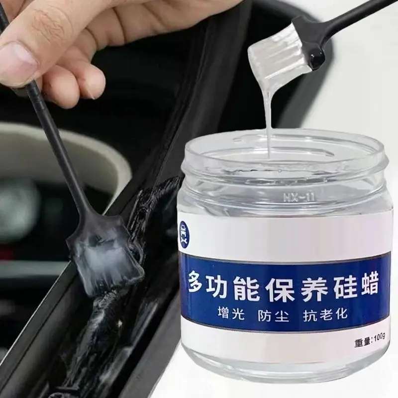 Window Track Lubricant 100g Portable Door Hinge Lubricant Multi Purpose Grease Wheel Bearing Grease Sunroof Track Lubricating