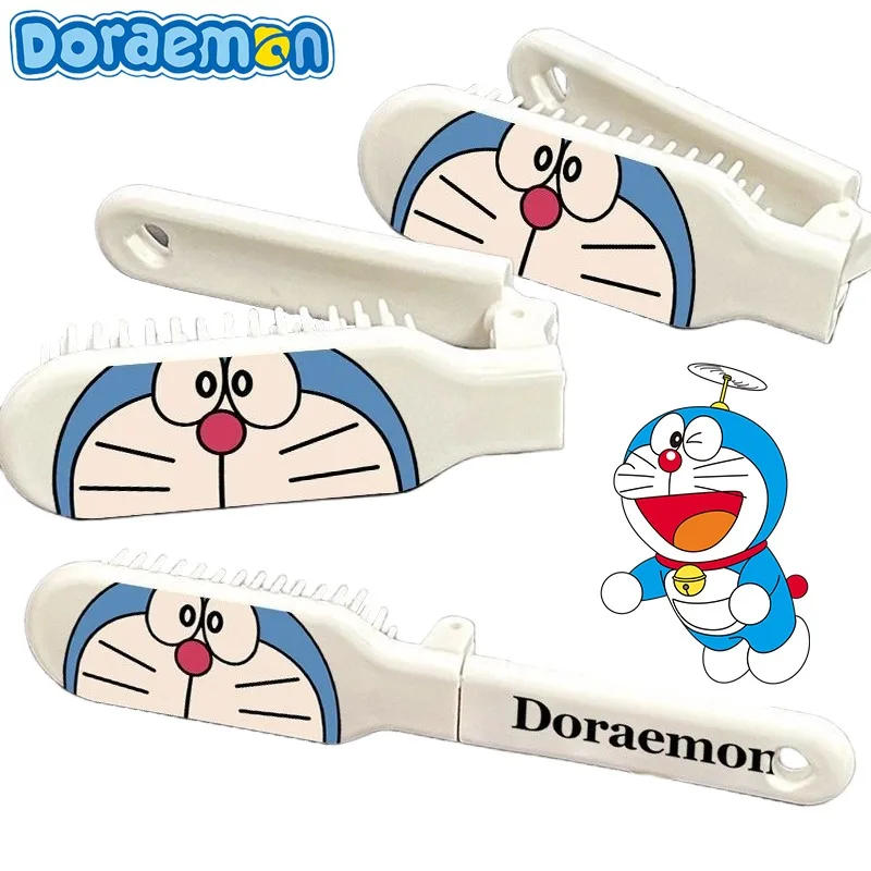 Расчески для волос Doraemon для женщин, расческа с широкими зубьями, расчески на воздушной подушке для девочек, массажная расческа для кожи головы, милый парикмахерский инструмент, подарки