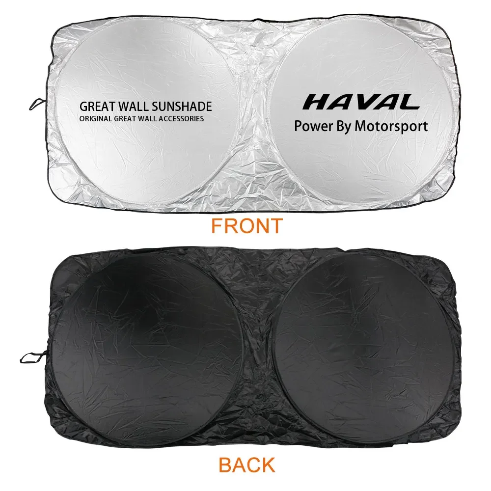 Car Windshield Sunshade Cover For GREAT WALL HAVAL H6 H9 M6 F7 POER WEY STEED Auto Accessories Anti UV Reflector Visor Protector