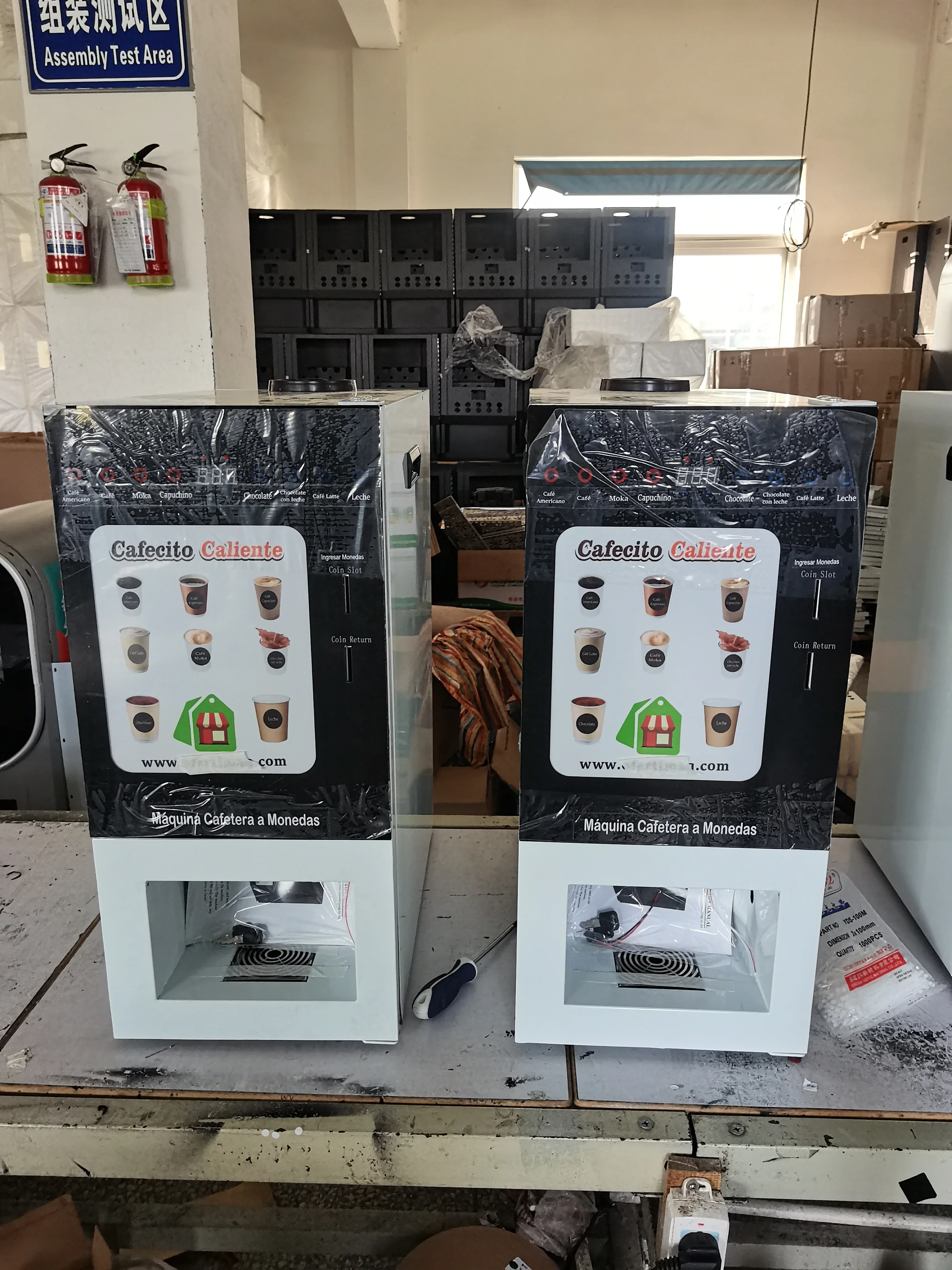 Hot Sales Máquinas Expendedoras De Café De Alta Eficiencia, Máquina De Metal