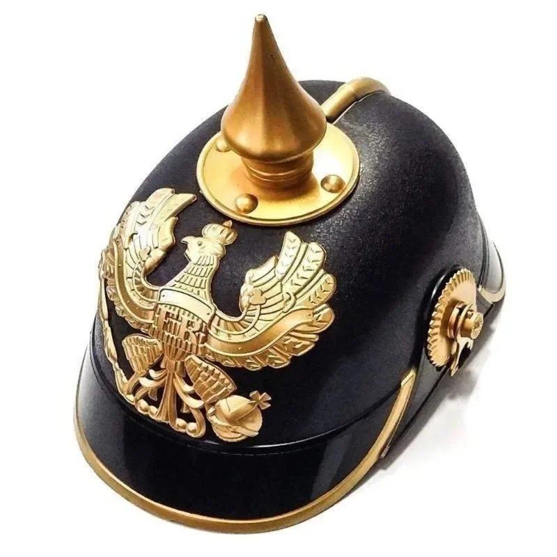 1PC Hats German Prussian Plastic Helmet Retro Helmets Wearable Mask Decorative Cosplay Prop Boys Gifts