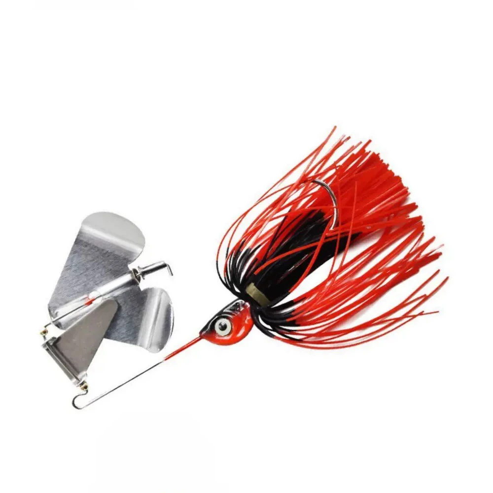 14,7 g/10 cm Angelköder Chatter Bait Spinner Bait mit Klinge Jig Dancer Buzzbait Wobbler Chatterbait für Bass Pike Fish Tackle – Detail 6