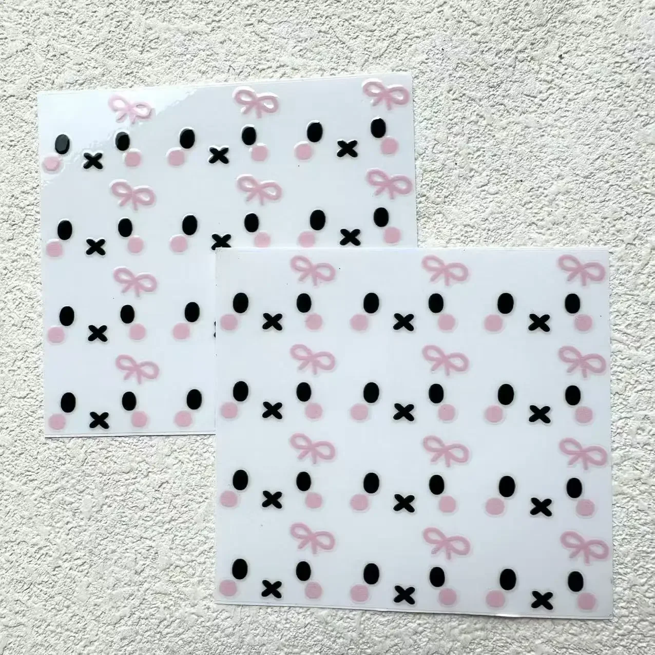 Miffy 3D Embossed Transfer Sticker Funny Face Self Deprecating DIY Decal for Water Cup Notebook Tablet Earphone Decor Stickers