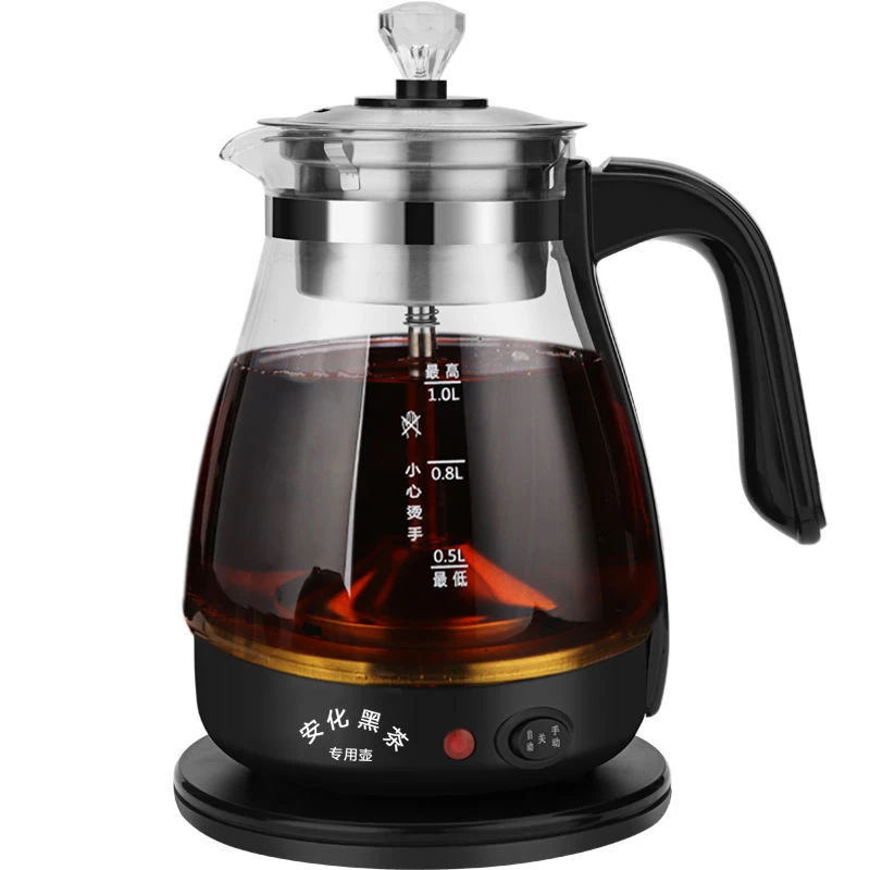 Tea Maker Glass Electric Steam Teapot Automatic Heat Preservation Samovar Kitchen Appliances  Hot and Cool Kettle Tea Pot