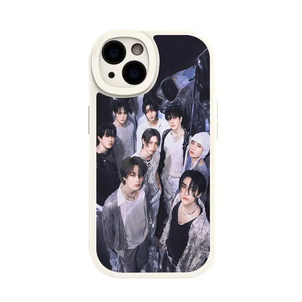 S-strayS COOL k-kids Kpop coque de téléphone pour IPhone 11 12 13 14 15 16 Pro Max Plus housse en cuir