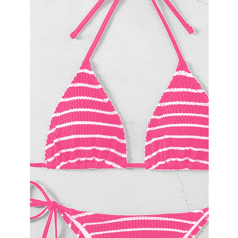 Conjunto de biquíni brasileiro para mulheres, maiôs femininos sexy, push up swim wear, trajes de banho para piscina, banhista, swimwear de verão