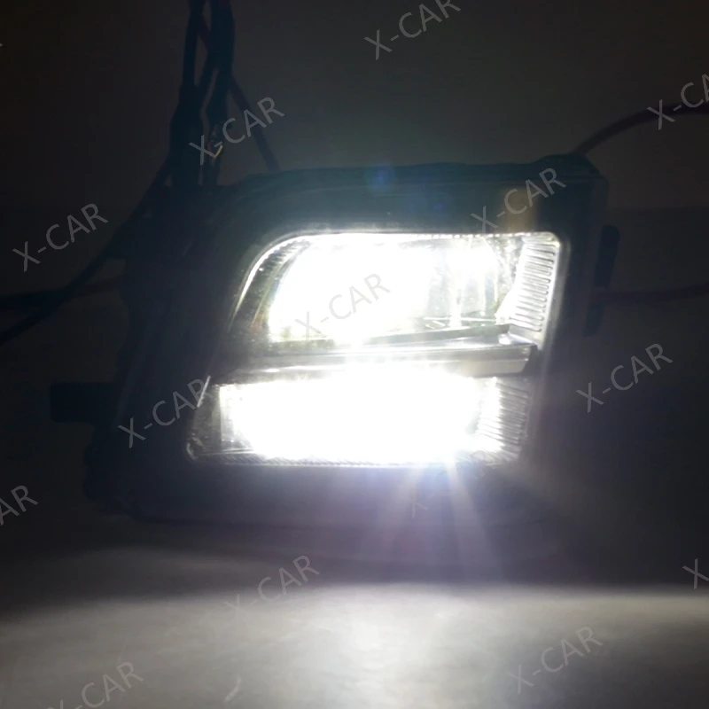 Lampu kabut Bumper depan, lampu kabut Halogen LED 2011 untuk BMW 7 Series F01 F02 F03 730i 740i 750i 760i 2014-63177311287