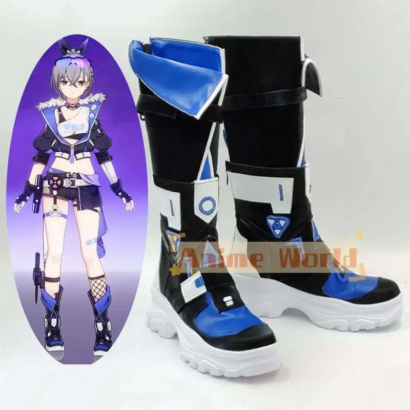 

Honkai: Star Rail Silver Wolf Cosplay Shoes Halloween Party Shoes