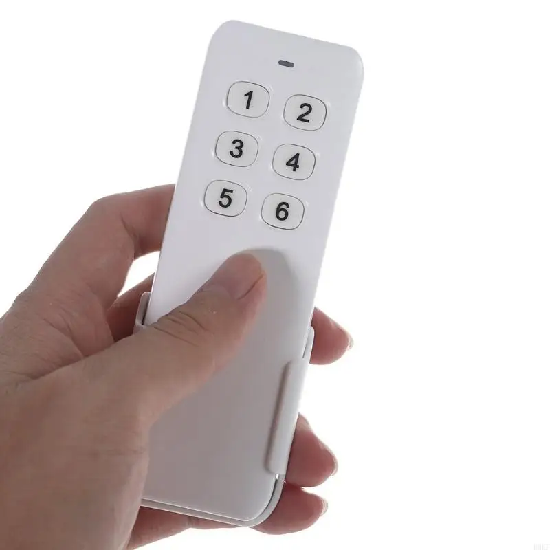 B0KF 433MHz Interruptor RF inalámbrico Rango largo para código aprendizaje 3V EV1527 Módulo conmutación Transmisor