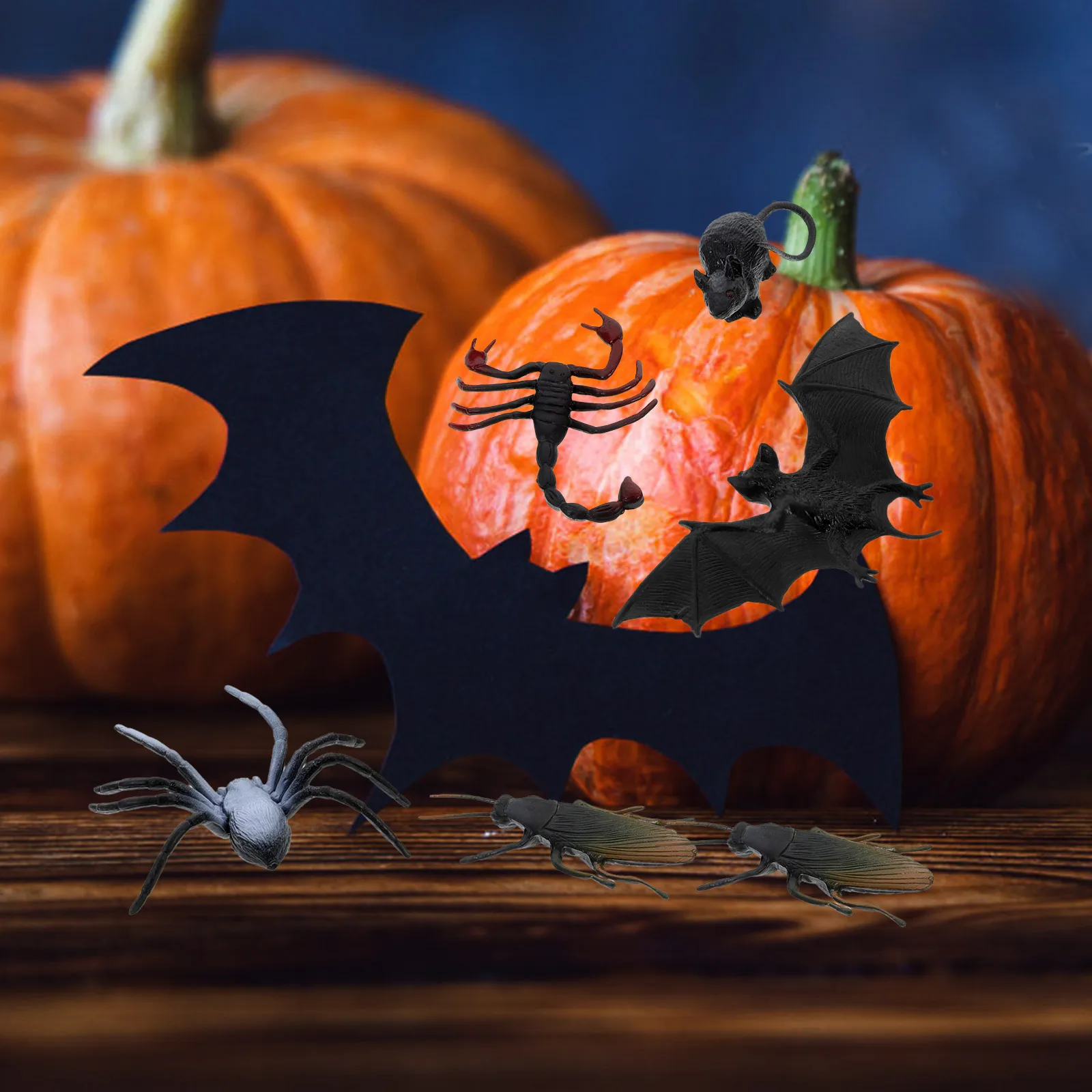 

Halloween Miniatures Tombstone Coffin Decorations Detailed Craftsmanship Party Props Spooky Atmosphere Long Lasting Display