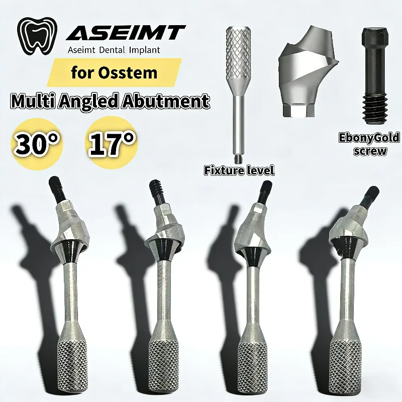 

Dental For Osstem TS System Multi Unit Angulated Abutment Multi-unit Angled Abutment 17°30° Angled MUA Multi Unit Abutment