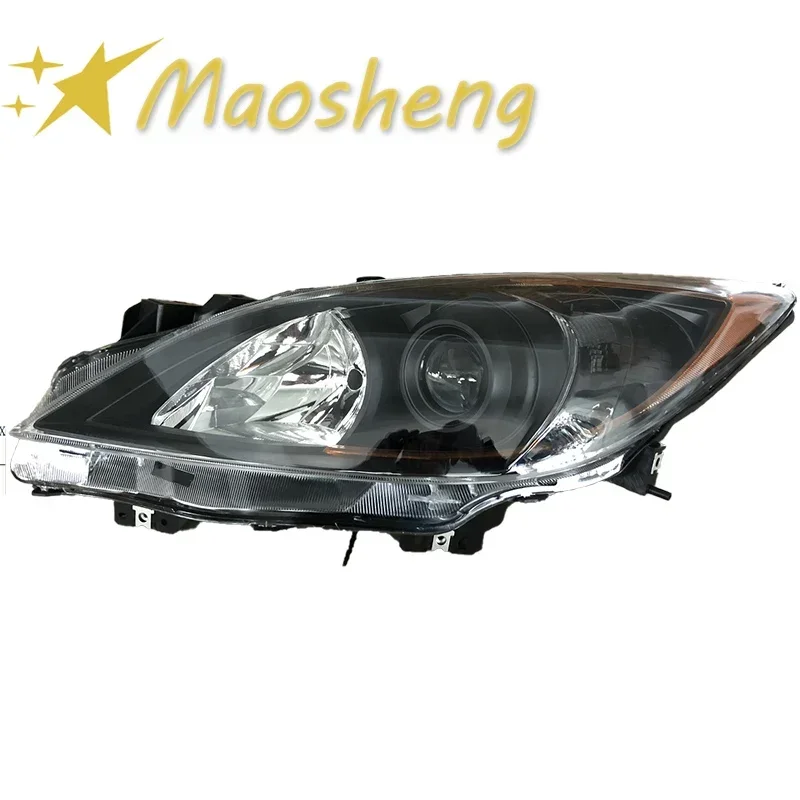 Amerykańska wersja lewy/prawy przedni zderzak reflektor reflektor dla Mazda 3 BL 2007-2011 reflektor reflektor