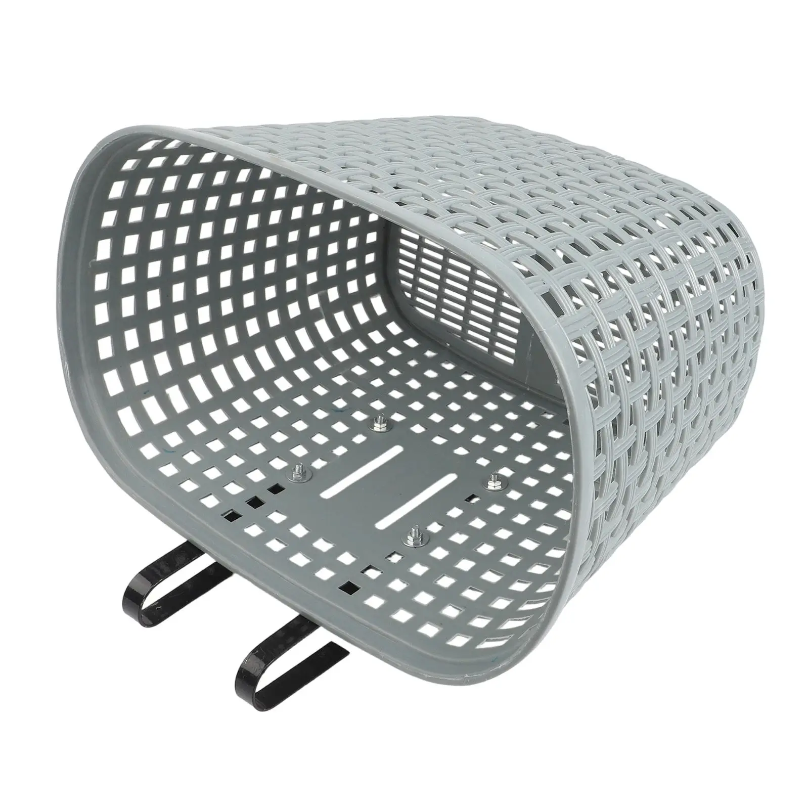 

Большая передняя корзина для велосипеда из прочного полипропиленового пластика, подходит для горных и шоссейных велосипедов, простая установка.