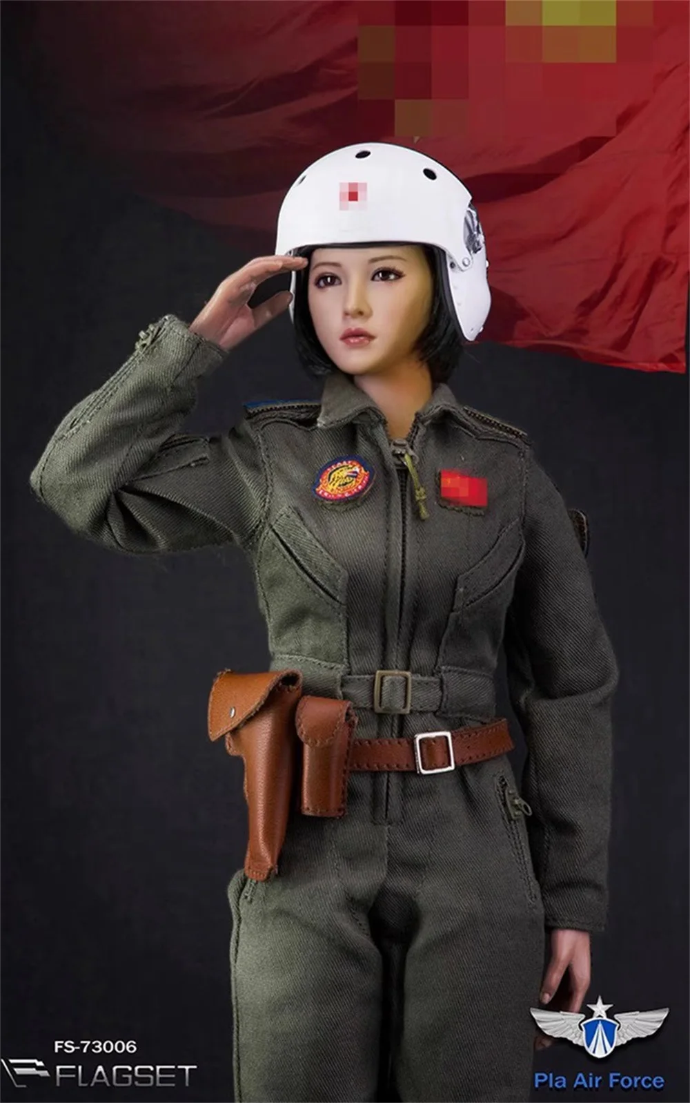 New Arrival Flagset FS 73006 Asia Orient Female Air Force Full Set Moveable Action Figure Gift For Fans Collect 1/6