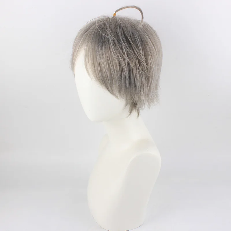 Volleyball Jungen Koji Sugawara Cosplay Perücke Anime Falsches Haar Hochtemperatur Seide Rose Innere Netzwerk Cosplay Perücke