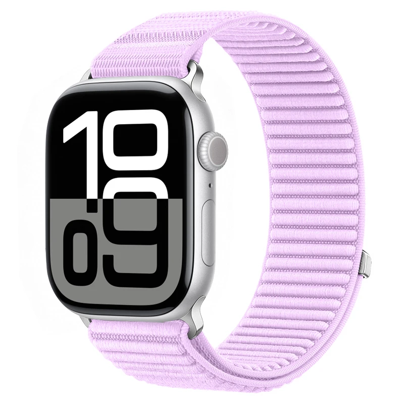 Sport-Nylon-Schlaufenarmband für Apple Watch-Armbänder 46 mm 44 mm 40 mm 42 mm 45 mm 41 mm Correa-Armband iWatch-Serie 11 SE 10 9 8 7 Ultra 3