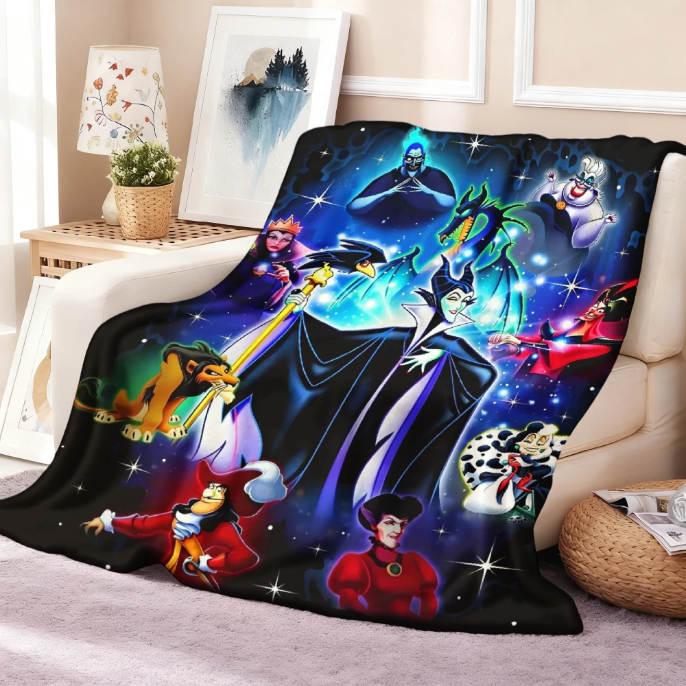 Disney Villains Fleece Throw Blanket for Fans