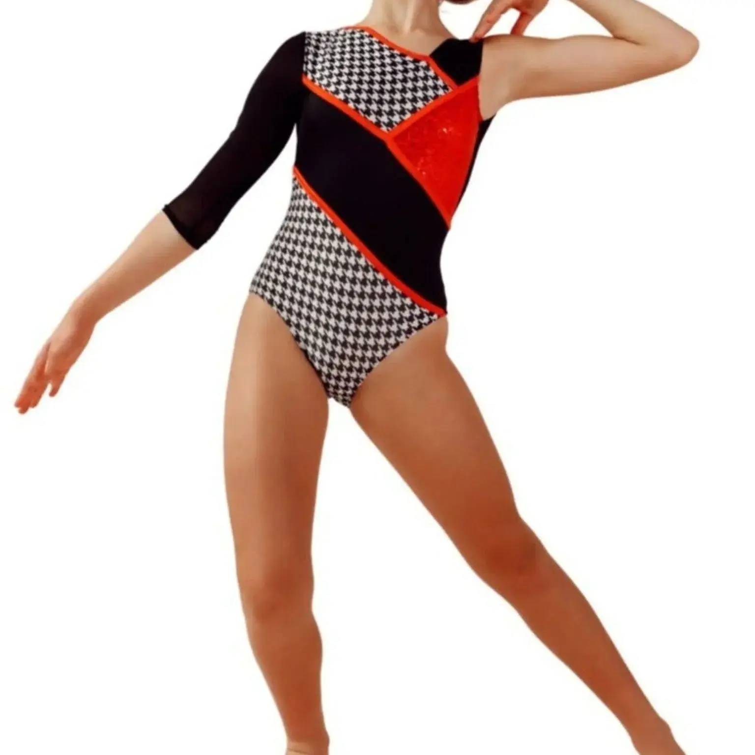 

New dance costume professional jazz dance dress performance dress Lodysuit Latin dress