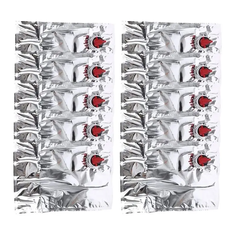 10Pcs 2L Leakproof Wine Replacement Pouches Aluminum Foil Drink Bladder Bags Refill For Purse Carriers And Travel