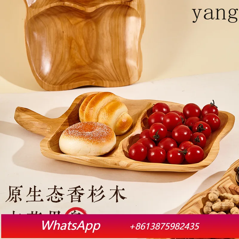 

CX creative solid wood fruit plate fruit snack hot pot barbecue plate