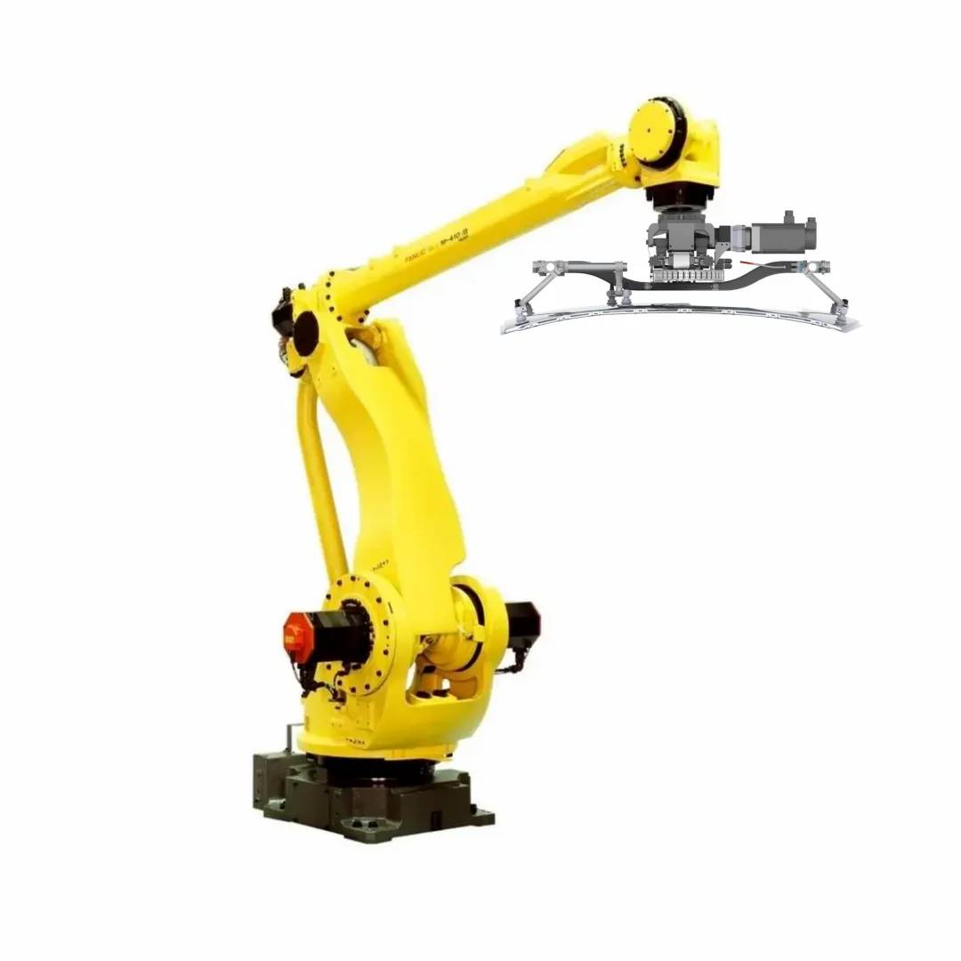 CNC Robot Arm 280kg Payload 3103mm Reach with Gripper for Palletizing, Material Handling