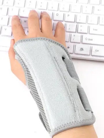 1/2 Finger Joint Pain Tendon Sheath Adjustable Dual Strap Wrist Guard with Thin Design Thumb Strain Protection Strap Wrist Guard