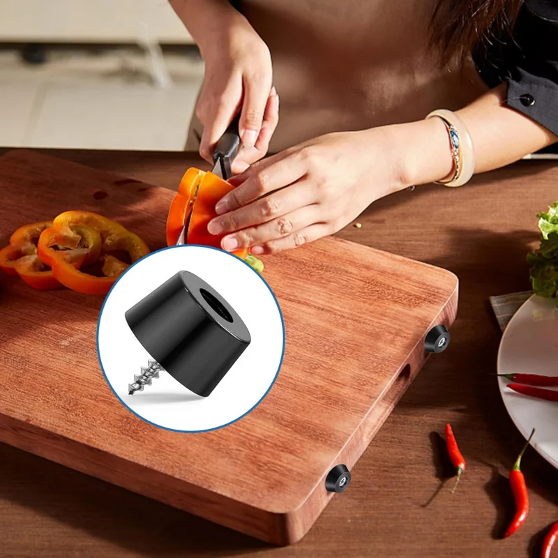 124 قطعة من ألواح القطع المطاطية مجموعة وسادات مصدات مع غسالة مدمجة من الفولاذ المقاوم للصدأ ومسامير الأثاث والأجهزة #4