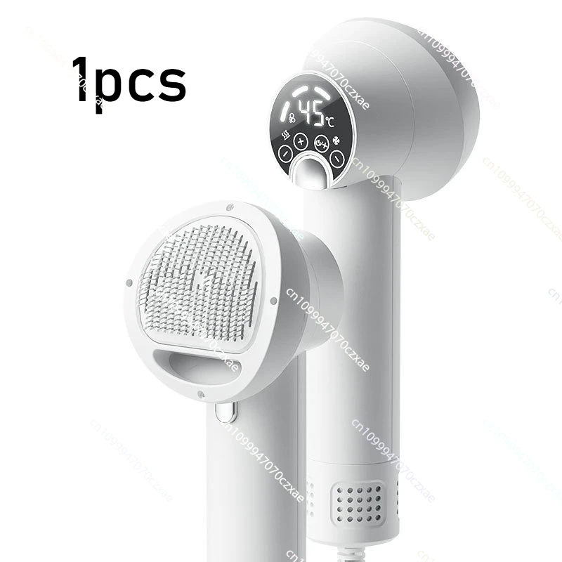 

Pet Hair Dryer, Integrated Dog Hair Pulling, Cat Hair Combing and Quick Drying, for Small Dogs