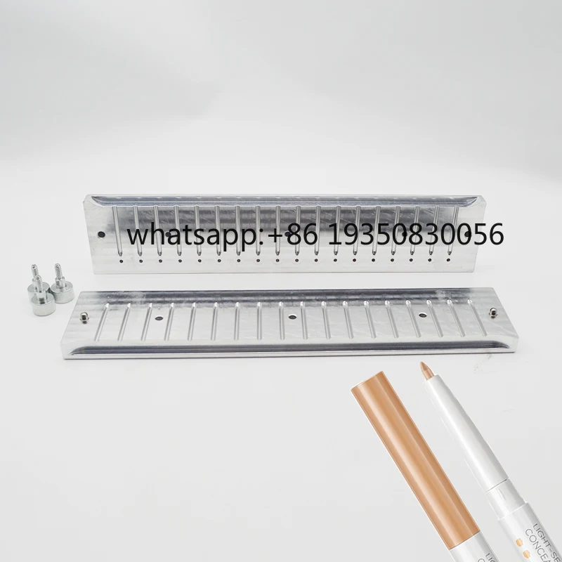 2026-Professional Production 18 Cavity Concealer Stick Mold Precision Twist-Up Design Easy Release  Diameter/Length/Logo
