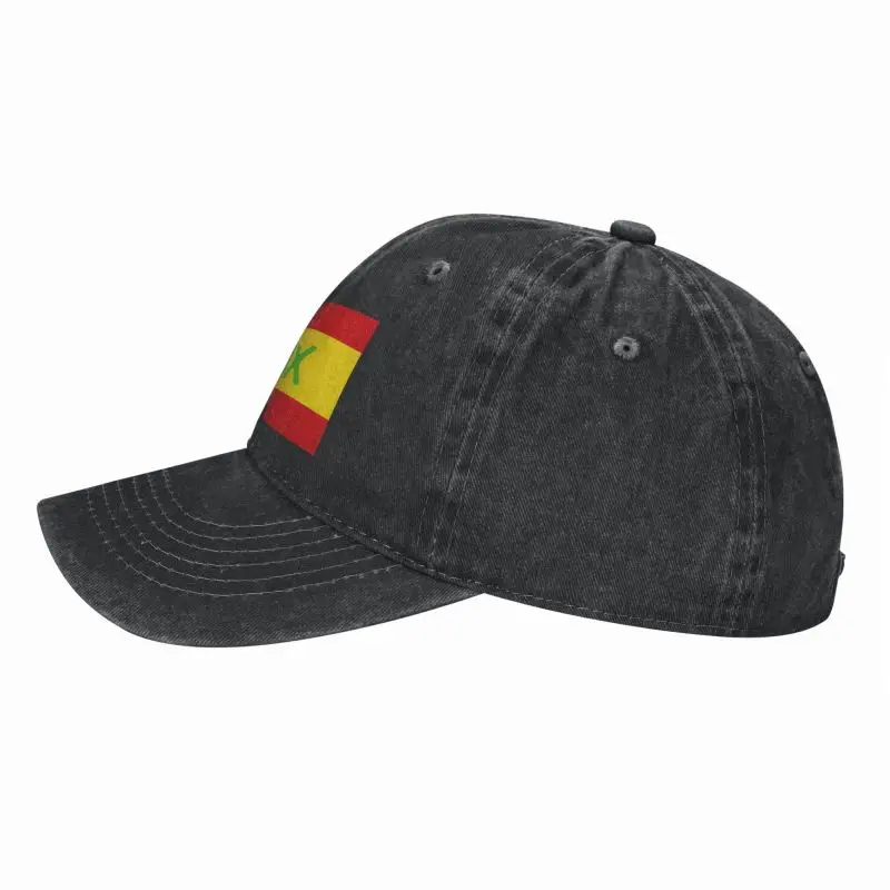 Custom Flag of Spain Vox Baseball Cap Women Men Adjustable Unisex Cotton Spanish Political Party Dad Hat