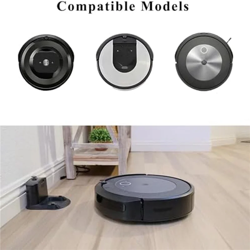 ABRS-60 Pack Replacement Side Brushes For Irobot Roomba I & J & E Series All Models, Edge-Sweeping Brushes Accessories