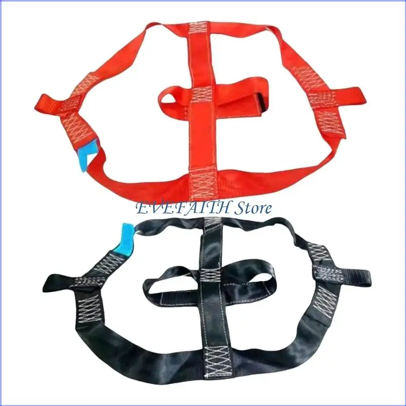 124B Polyester Motorbike Rear Wheel Restraint Wheel Tie Down Strap for Transportation