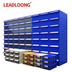 LEADLOONG F1 Desktop Storage Drawer 6pcs 180*95*50mm/7*3.7*2in Stackable Organizer Drawer Great For Storing Hardware Mall Parts