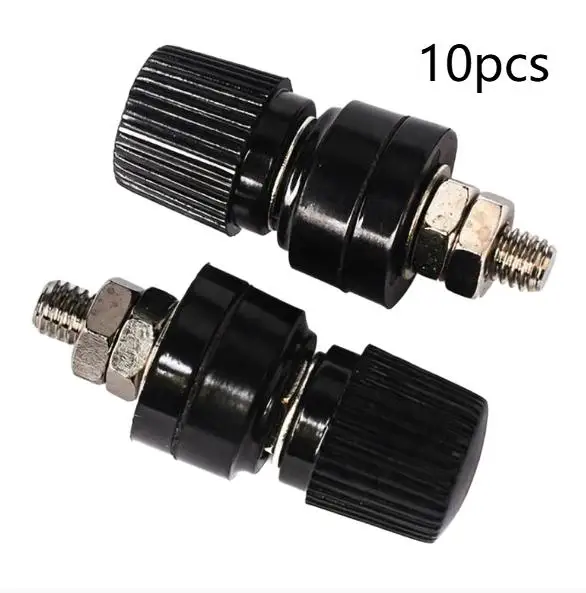 10Pcs Heavy-Duty Copper Terminal Connectors 6mm 8mm For Inverter Welding Machine Cable Joint Electrical Repair Practical Parts