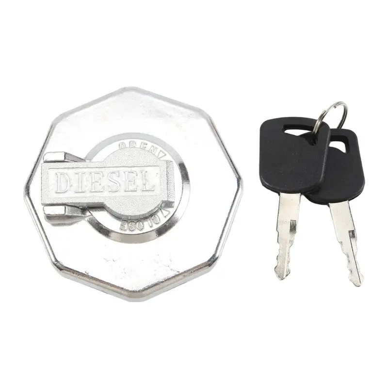 A02Q-Car Fuel Cap With Key For ISUZU ELF NPR NQR 4HK1 8-98146010-0 8-98088982-0