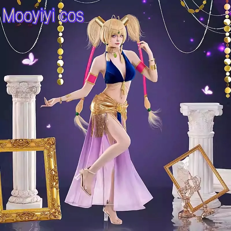 Хинамори Аму Косплей Костюм Хэллоуин Рождество Ролевая Вечеринка сексуальный костюм Металлические аксессуары luxurio 2025 Новый Mooyiyi cos