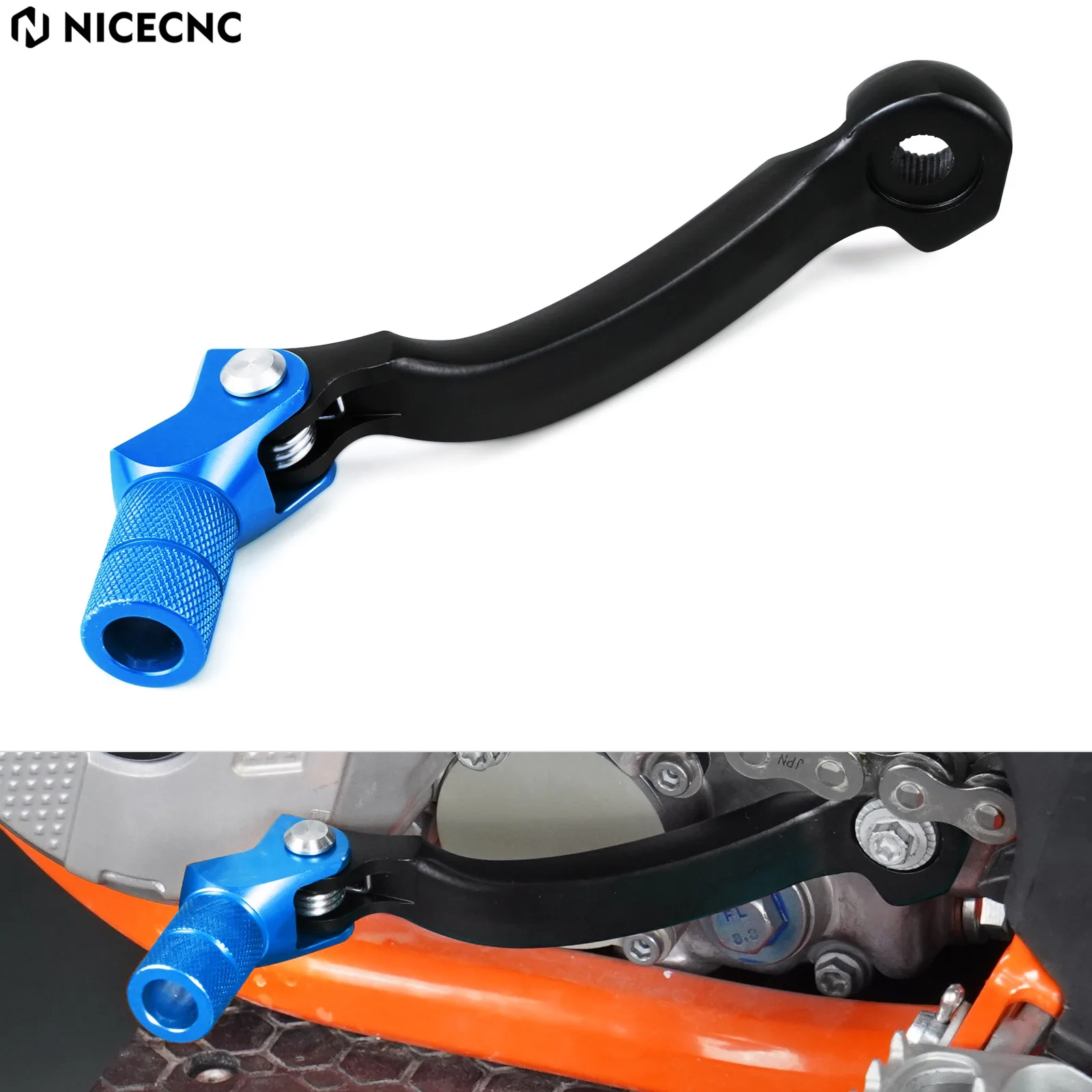 

NICECNC Motorcycle Forged Gear Shift Lever For Husqvarna TE300 TE250 TC TE FC FE TX FX FS 125 250 300 350 450 501 2014-2023 2022