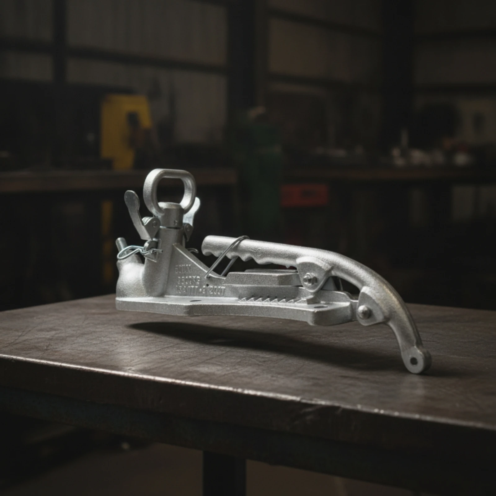 Trailer Coupler with Latch Handle 3500kg Australian Style Trailer Coupler Strong Corrosion-Resistant for Towing
