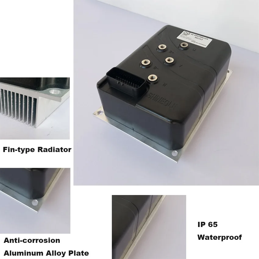 48v 1000w 20kw Traction Brushless Motor Speed Controller