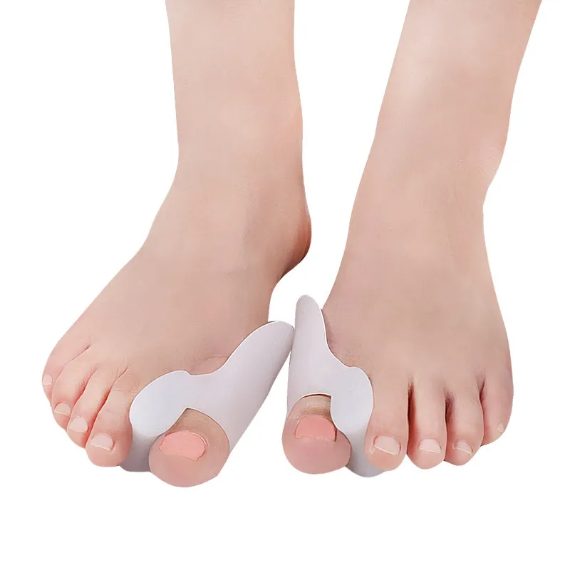 Gel de protección para el dedo gordo del pie, hueso de Hallux Valgus de silicona, almohadilla para el cuidado de los pies, dispositivo ortopédico usado, accesorios para zapatos de día y de noche