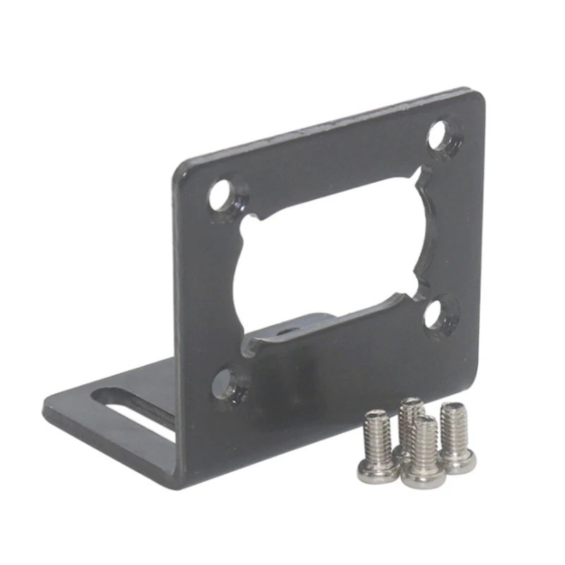 5840-31ZY Gear Motor Mounting Bracket, Gearbox Fixed Seat Gear Reduction Motor Holder with 4 Piece Screws