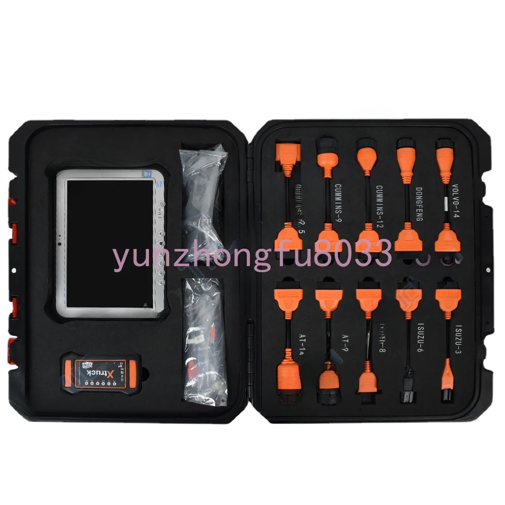 

Fz-g1 Tablet+x-truck Y009 Hdd Multi-brands Diagnostic Kit Accessories for Heavy Duty Truck Excavator Ud/mack Vehicles Diagnosis