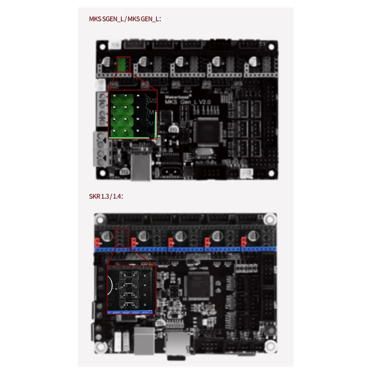 TCE V2.0 Stepper Motor Driver 2.5A UART Ultra Silent Stepsticks Support Step/Dir and Uart Mode for 3D Printer Control Board