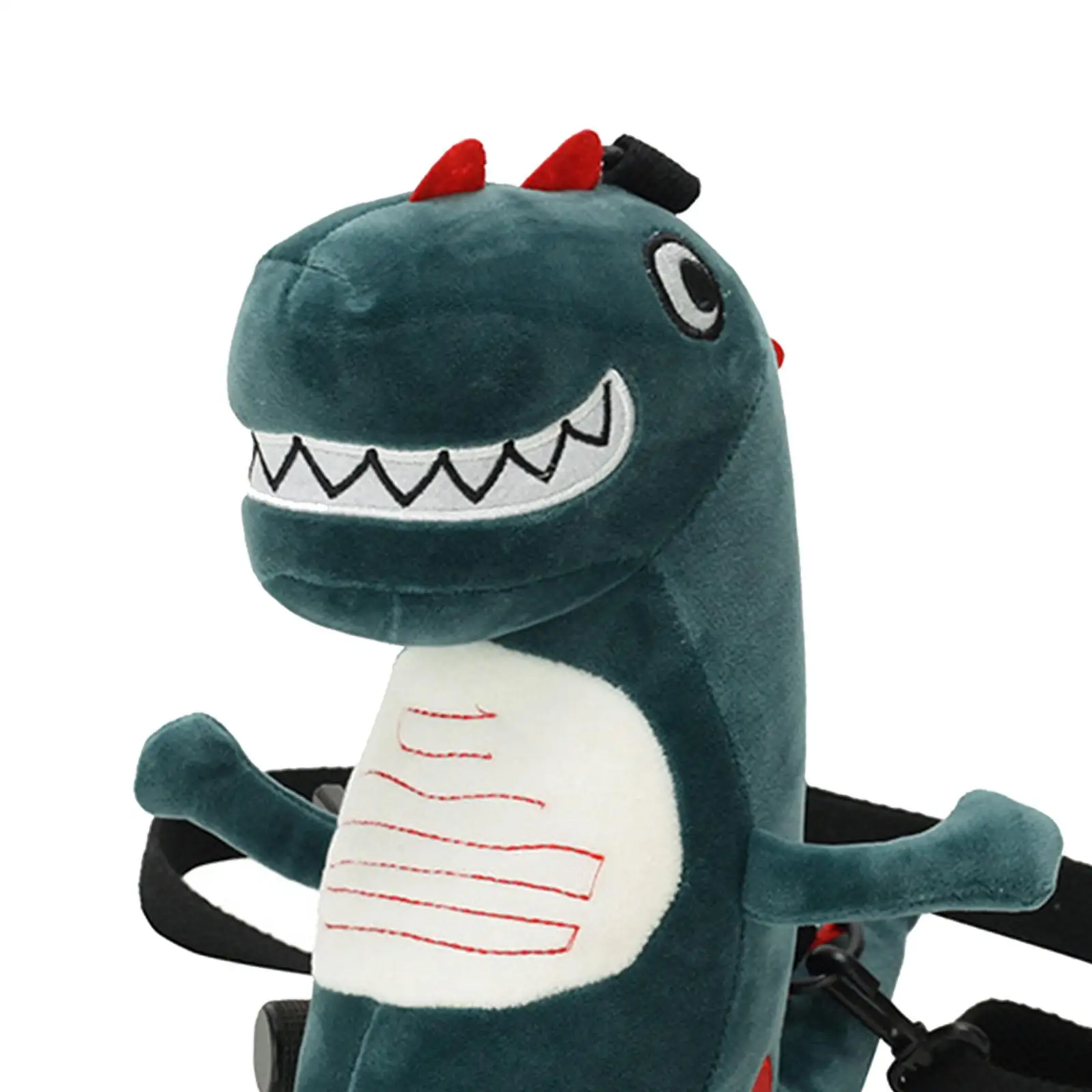 Dinosaur Plush Shoulder Bag, Alça ajustável, Crossbody Bag, Inverno