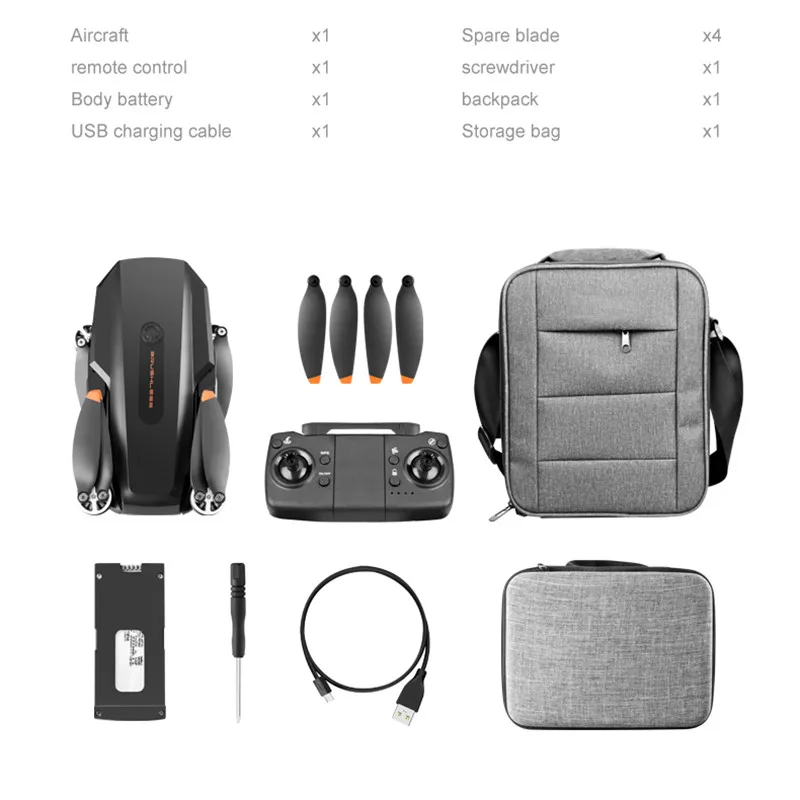 RG101 Drone 7.4V 3000mA Battery Propeller For RG101 GPS RC Drone Accessories RG101 Drone Parts RG101 GPS RC Drone Battery Blade