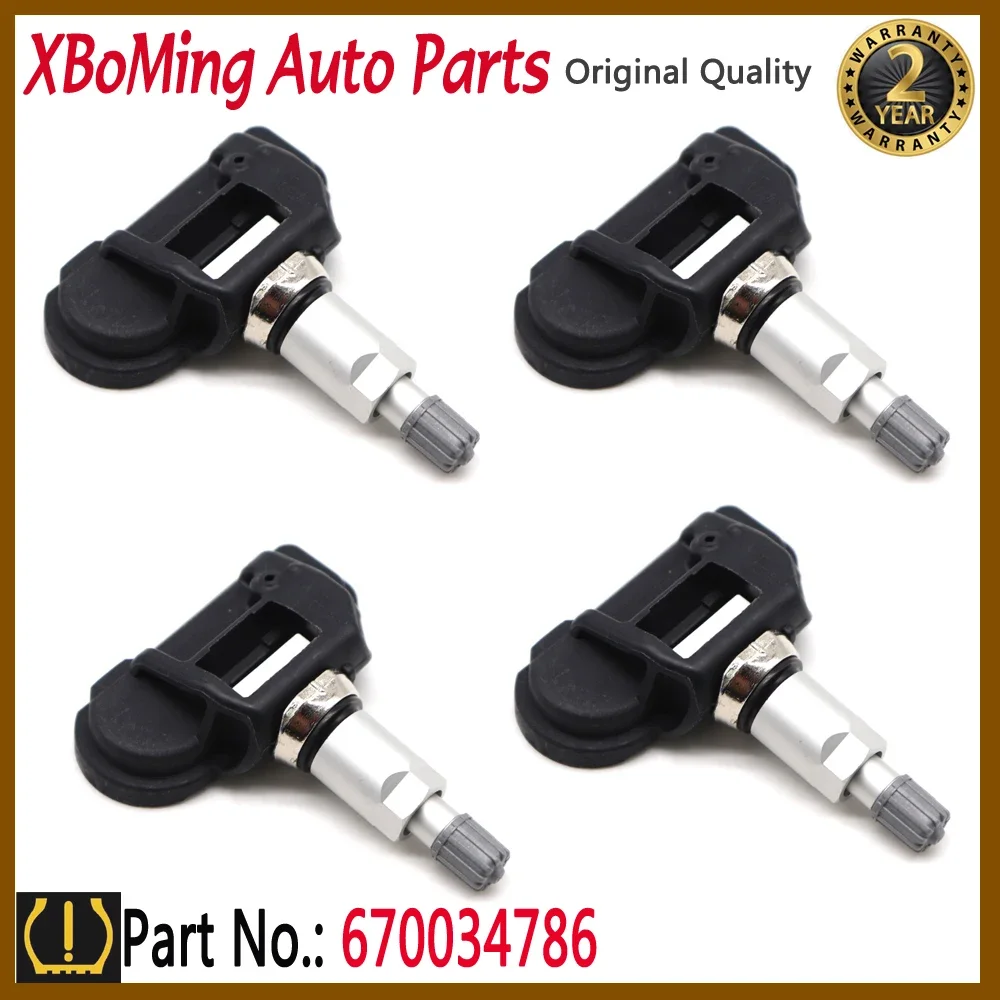 

670034786 Датчик давления в автомобильных шинах TPMS для Maserati Ghibli Gran для Alfa Romeo Citroen Jumper Fiat Ducato Peugeot Boxer