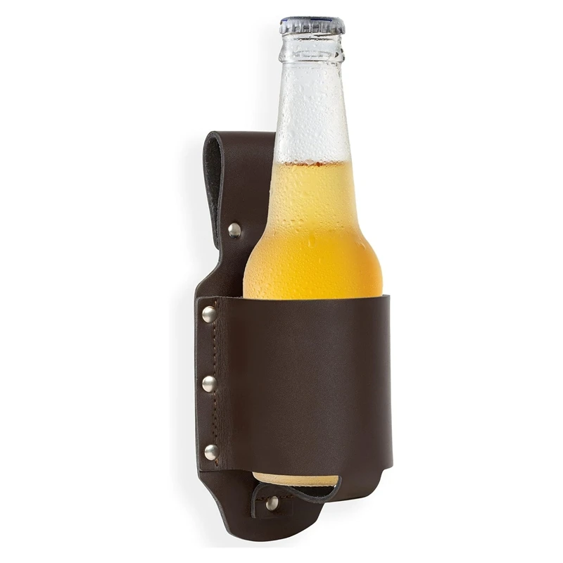 Classic Beer Holster, Leather, Espresso