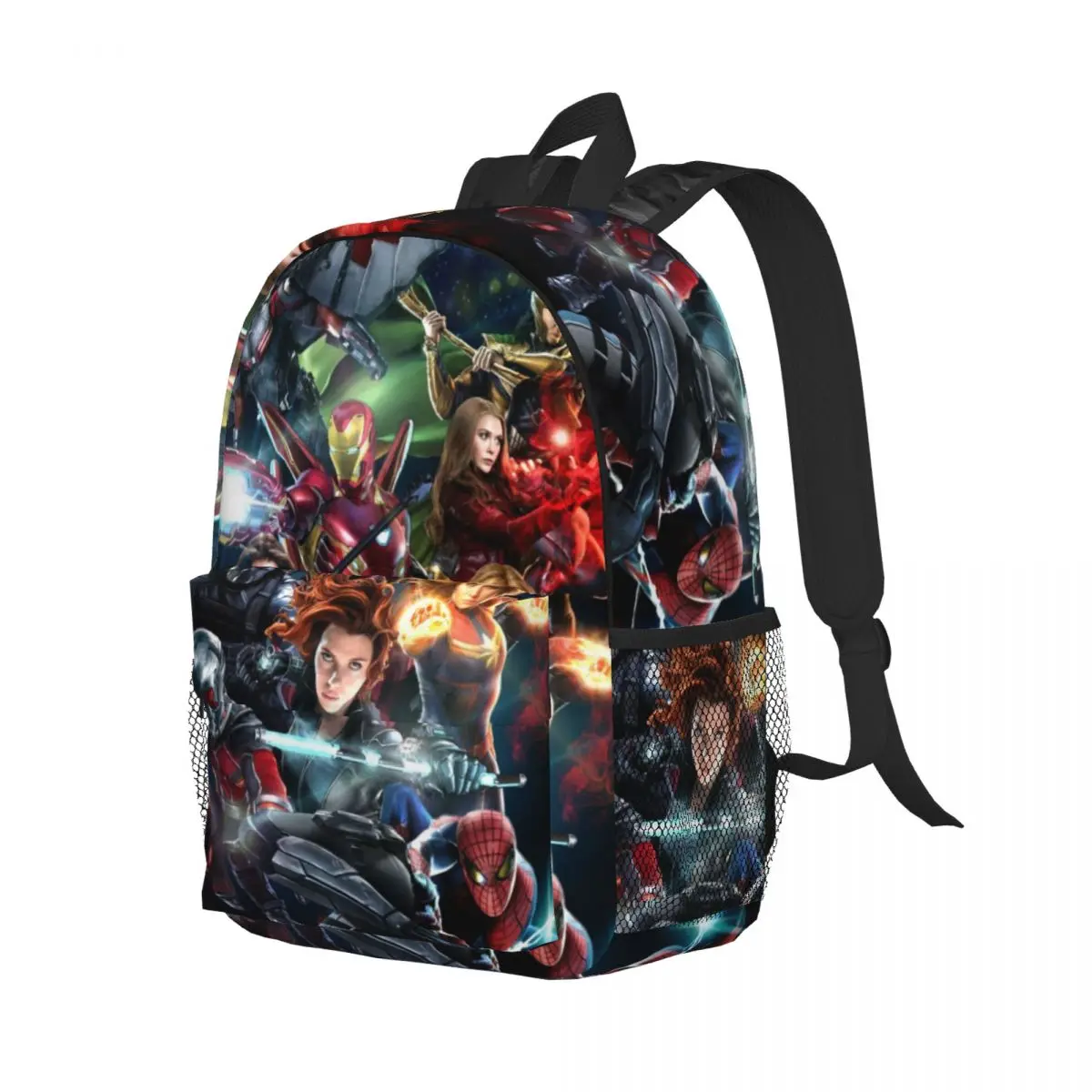 Marvel Avengers Printed Lightweight Casual Schoolbag For School, Outdoor, Shopping, Office 15inch